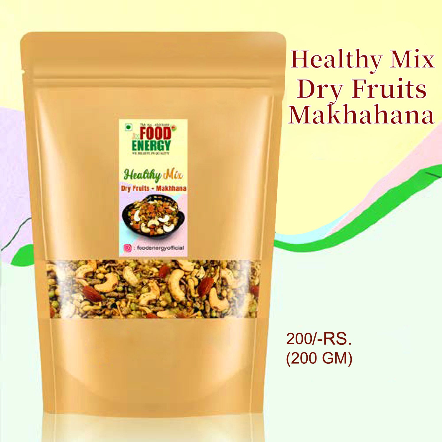 HEALTHYMIX DRY FRUIT 200 GM
