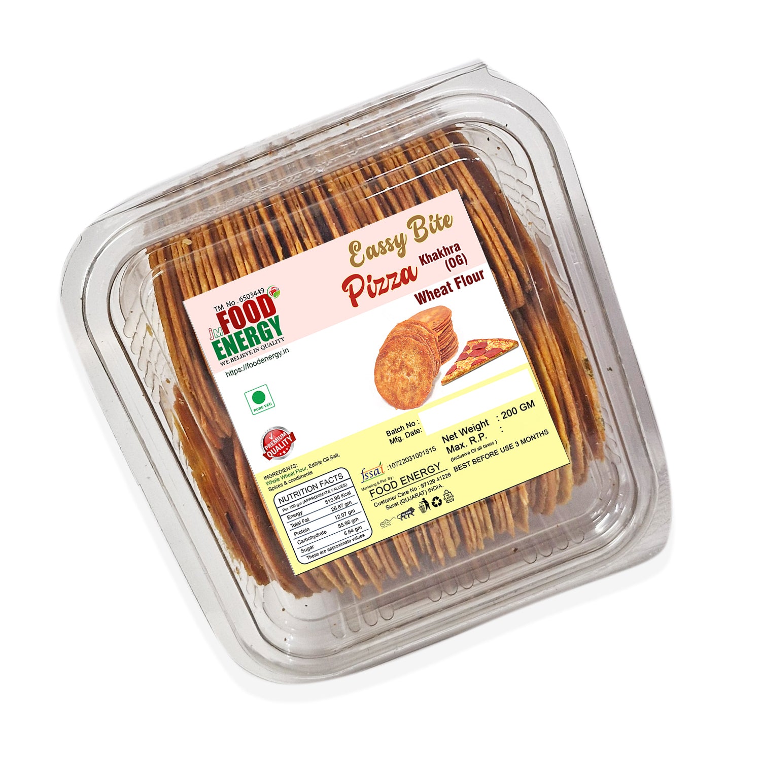 PIZZA KHAKHRA (OG) 200 GM